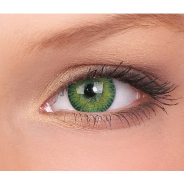 3Tones Green 14mm Fashion kleurlenzen (3 maanden)