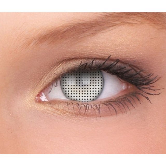 White Screen 14mm Crazy Colored Contact Lenses (1 year)