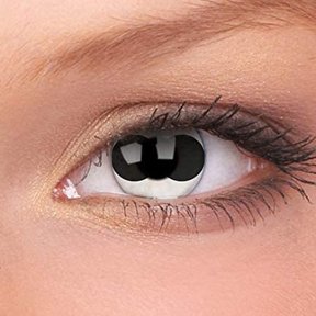 Split Eye 14mm Crazy Colored Contact Lenses (1 year)