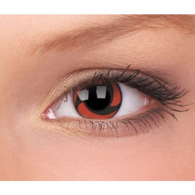 Mangekyu (Naruto) 14mm Crazy Colored Contact Lenses (1 year)