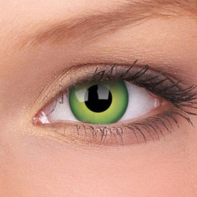 Hulk Green 14mm Crazy kleurlenzen (1 jaar)