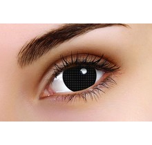 Black Screen 14mm Crazy Colored Contact Lenses (1 year)