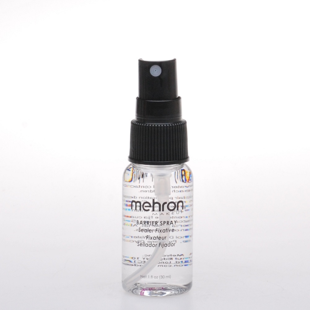 How to: Set your makeup with Mehron Barrier Spray 
