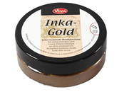 Metallic Wax Brown Gold