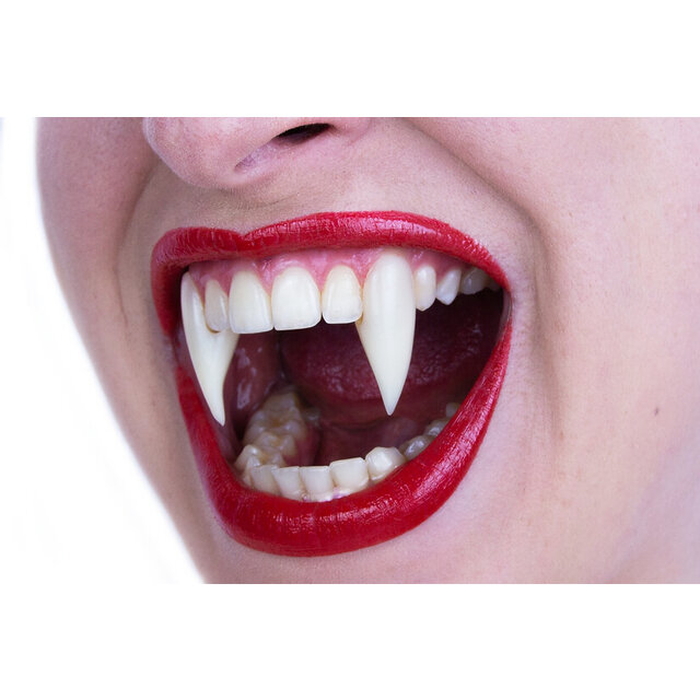 Sabers Deluxe Extra Long  Vampire Fangs