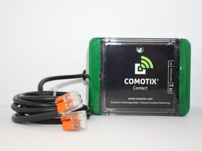 COMOTIX® CONTACT |  Smart Remote Monitoring of potential-free (dry) contacts, reed contacts, doors & gates