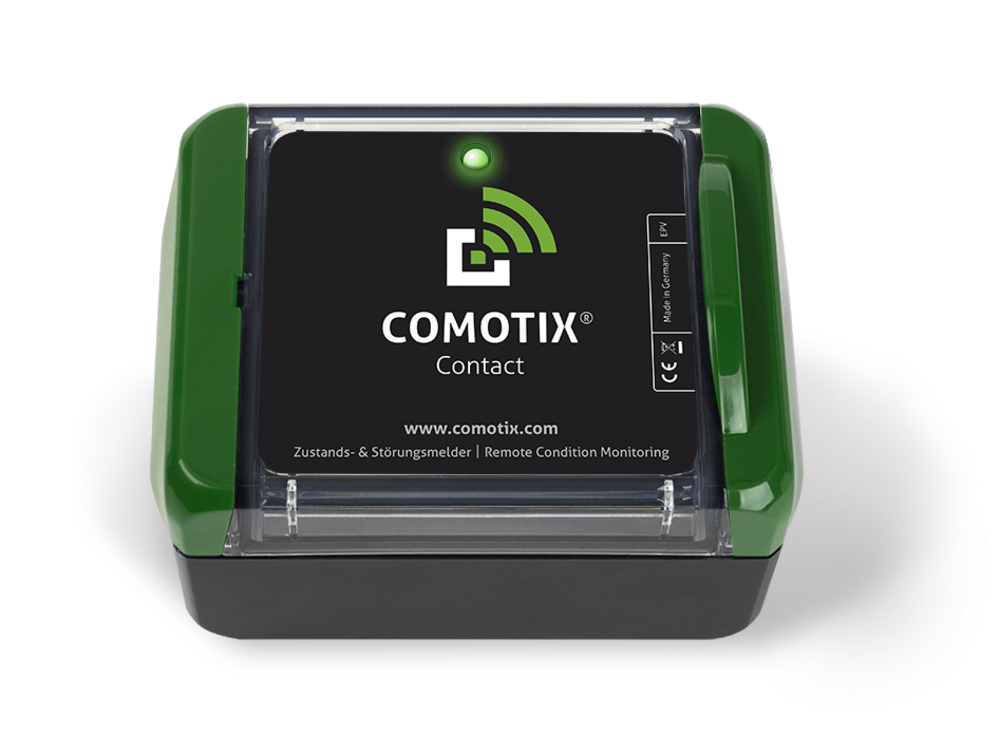 COMOTIX®  Tür- & Tor-Überwachung | mit Reed-Kontakt & Magnet. Türalarm, Toralarm, Türwächter, Torwächter (4G/5G)