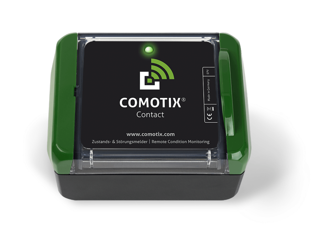 COMOTIX®  Tür- & Tor-Überwachung | mit Reed-Kontakt & Magnet. Türalarm, Toralarm, Türwächter, Torwächter (4G/5G)