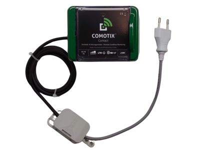 COMOTIX® Stromausfallmelder | Netzausfallüberwachung, Stromausfallalarm, Netzwächter (4G/5G)