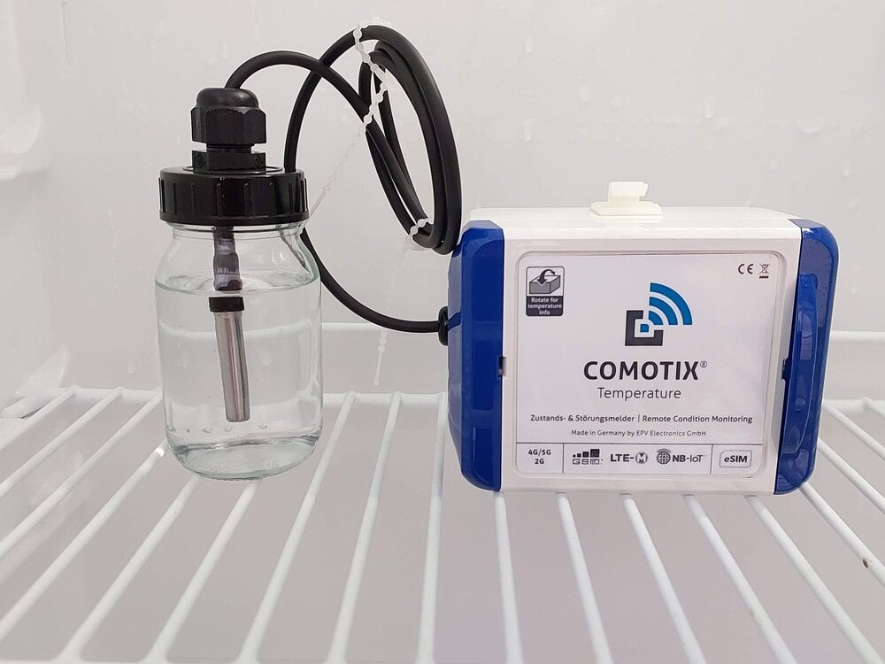 COMOTIX Referenz-Flasche für Temperaturfühler (100mL)