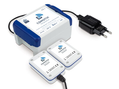 Gateway für die COMOTIX® LIVE Temperaturüberwachung.  Für 1 bis 45 LIVE Messpunkte