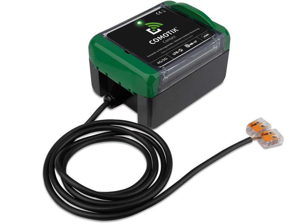 COMOTIX® CONTACT |  Smart Remote Monitoring of potential-free (dry) contacts, reed contacts, doors & gates