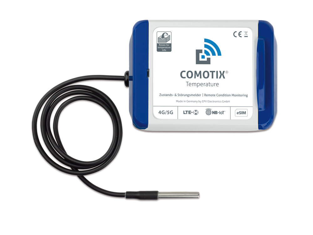 COMOTIX® TEMPERATURE | Remote Temperature Monitoring, Temperature Alarm and Temperature Documentation