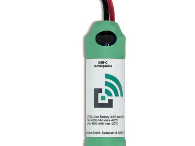 Wechsel-Akku / Ersatz-Akku - Lithium-Ionen-Akku - für 4G/5G Melder ab 09/22 (gelber Stecker)