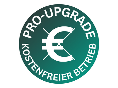 PRO-Upgrade auf kostenfreien Betrieb