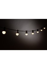 Lights guirlande Lichtslinger outdoor, 10m met 10 fittingen, zwarte kabel + startkabel