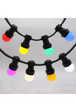 Lights guirlande 8 kleuren gemixte LED lampen - 1 watt