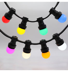 Lights guirlande 8 kleuren gemixte LED lampen - 1 watt