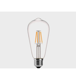 Lights ST64 - 2W - 2700K - E27 - CLEAR - 220V - DIMMABLE