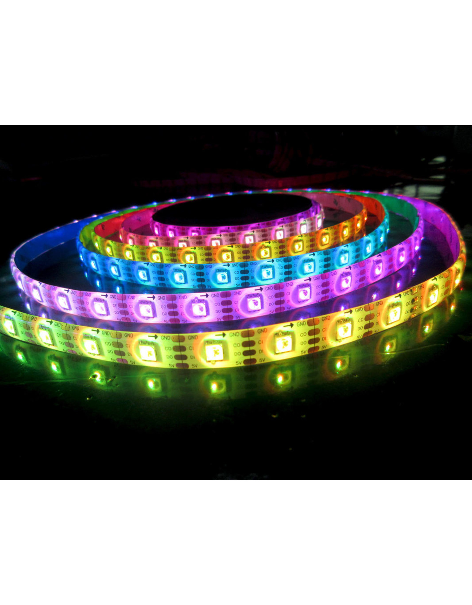 Lights Digital RGBW Ledstrip - 144leds/m - IP20 - 2m - 5V