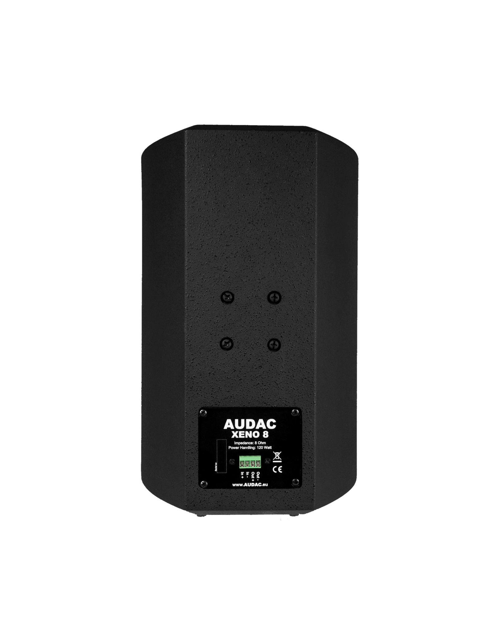 Audac Full range speaker 8" Black version