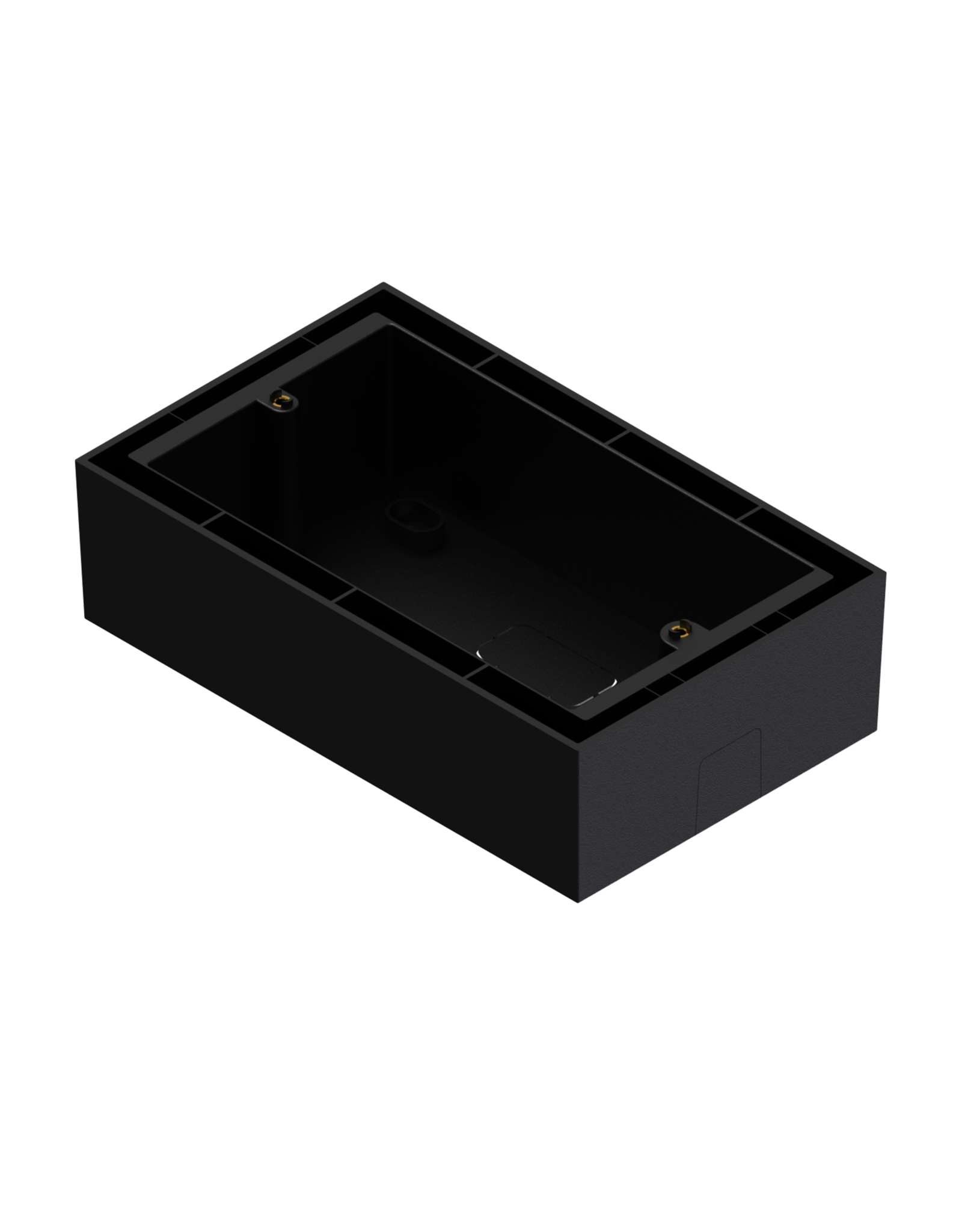 Audac Wall box for DW5065/WP523/MWX65 Surface mount box for audac wallpanel - black