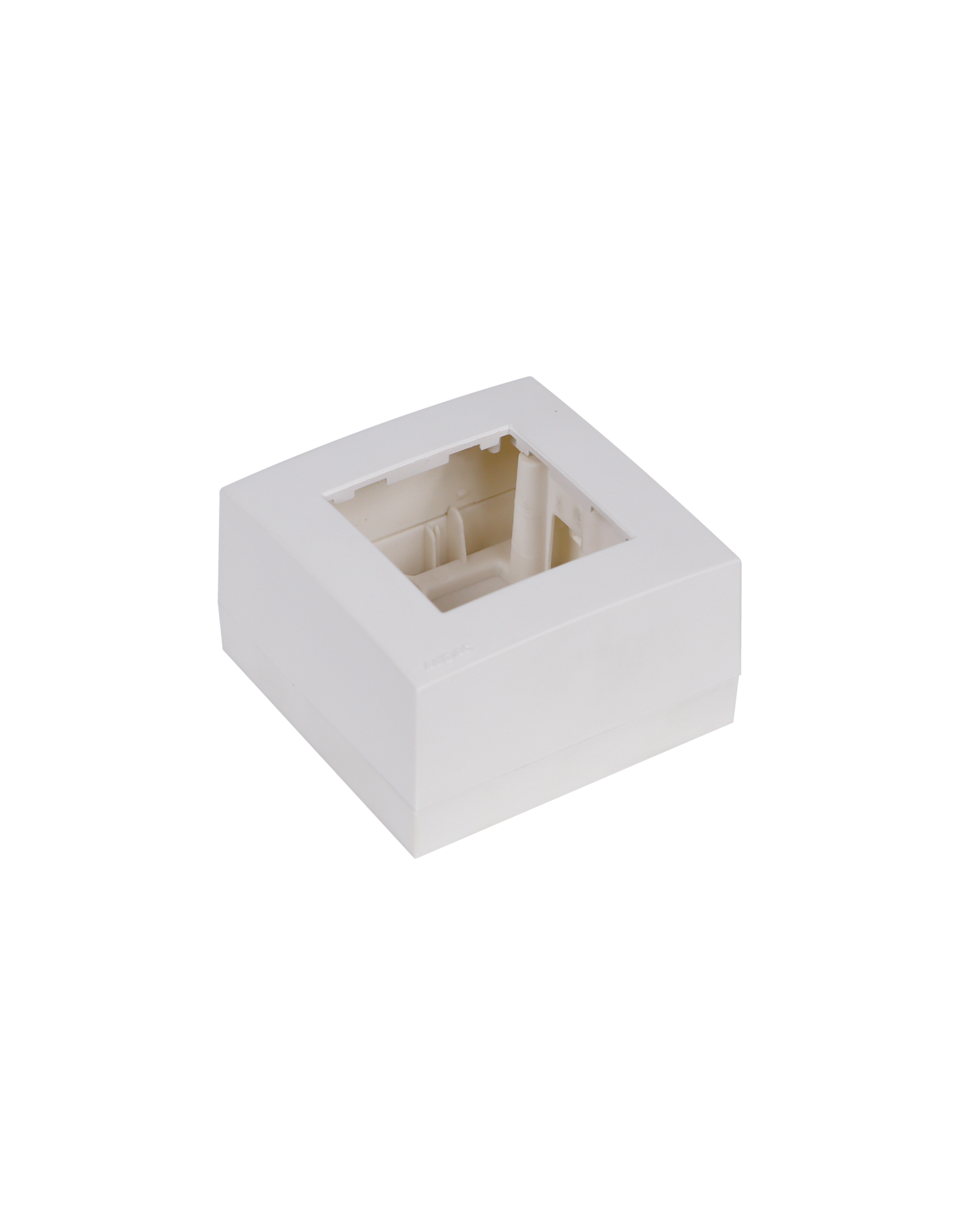 Audac Surface mount box single 45 x 45 mm White version