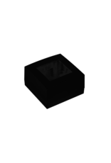 Audac Surface mount box single 45 x 45 mm Black version