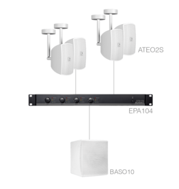 Audac SUBLI2.5EC/W