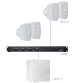 Audac SUBLI2.5E/W