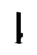 Audac Mounting pole for outdoor speaker - 600 mm height Outdoor black version