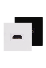 Audac Connection plate HDMI 45 x 45 mm White version