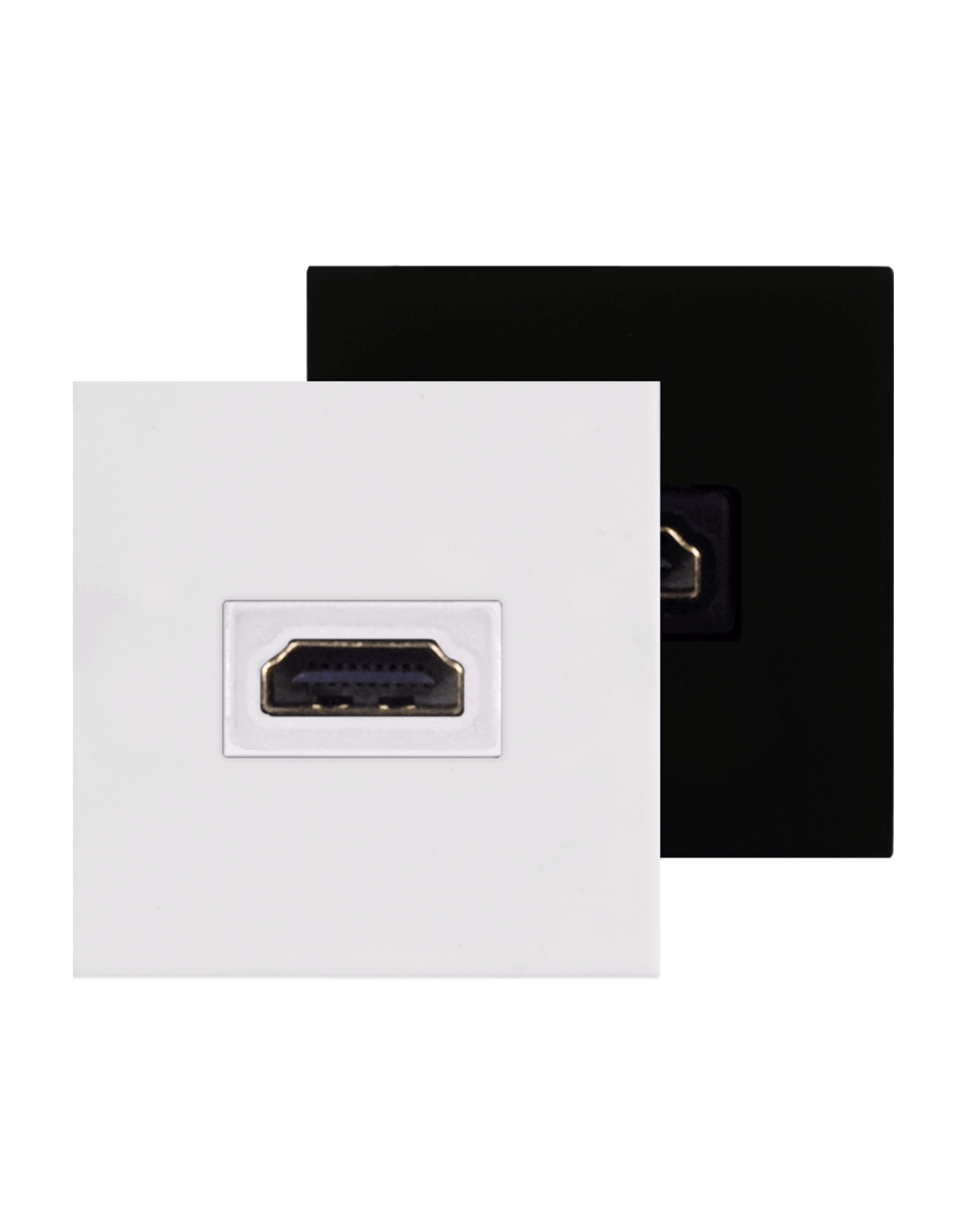 Audac Connection plate HDMI 45 x 45 mm Black version