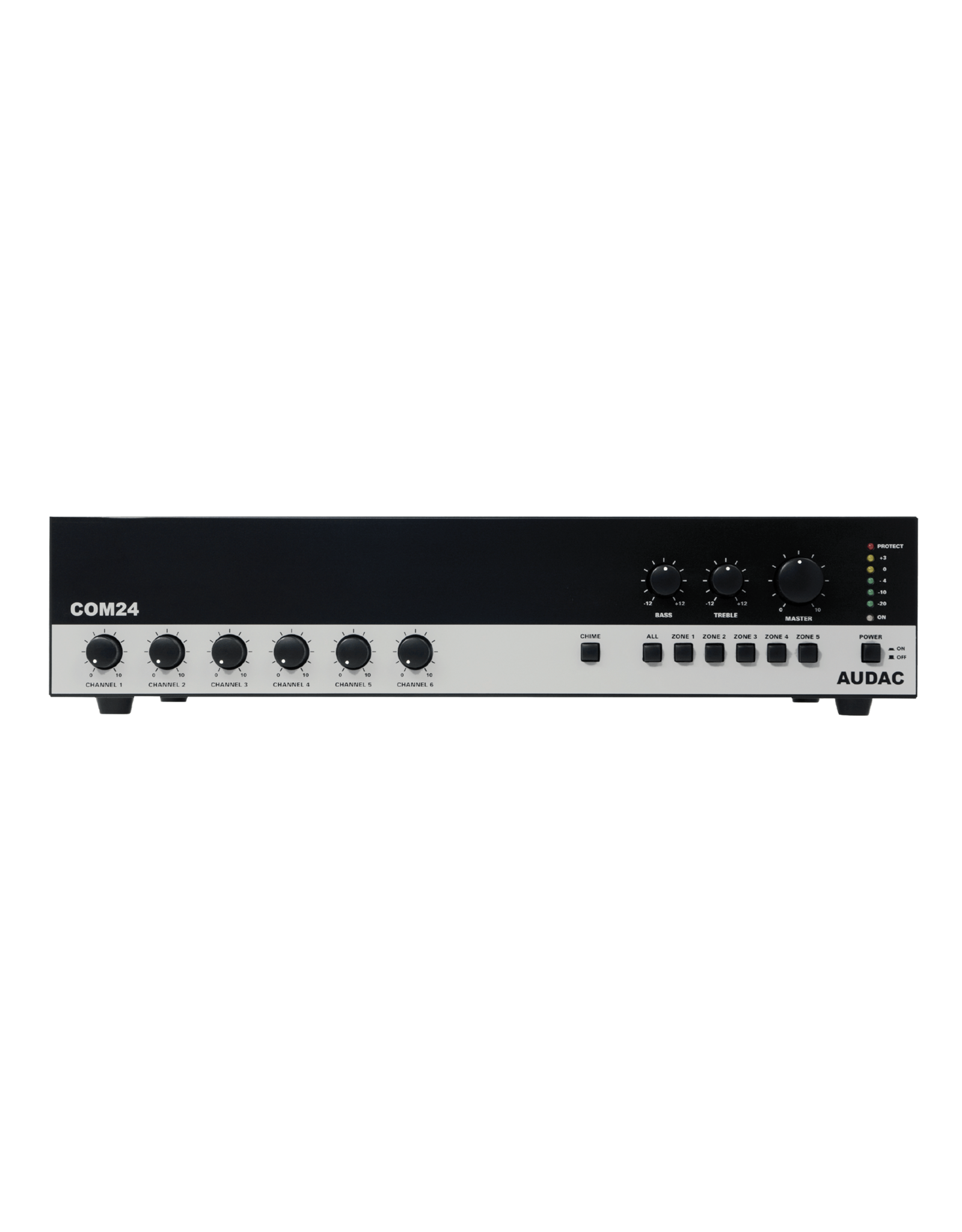 Audac Public address amplifier 240W 100V UK plug