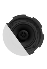 Audac QuickFit™ 2-way 5 1/4" ceiling speaker with TwistFix™ grill White version, 16 ?