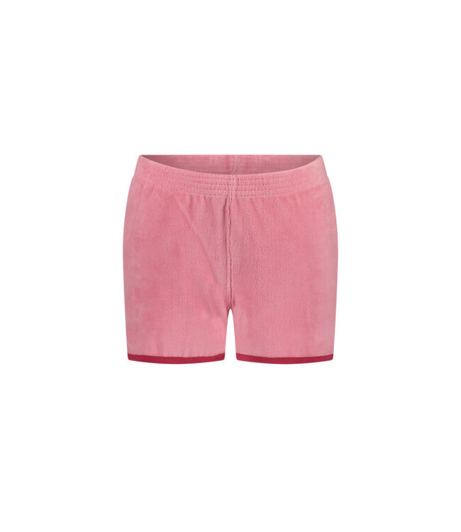 MAYCE Meisjes velvet short - Roze