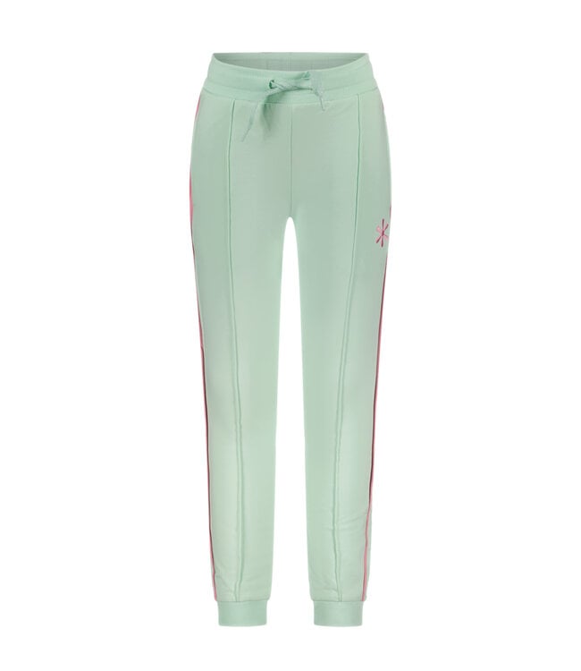 MAYCE Meisjes sweat broek - Mint groen