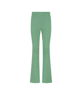 MAYCE zomer flair broek meisjes - groen - print