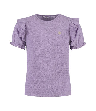 MAYCE zomer top meisjes - lila - wrinkel