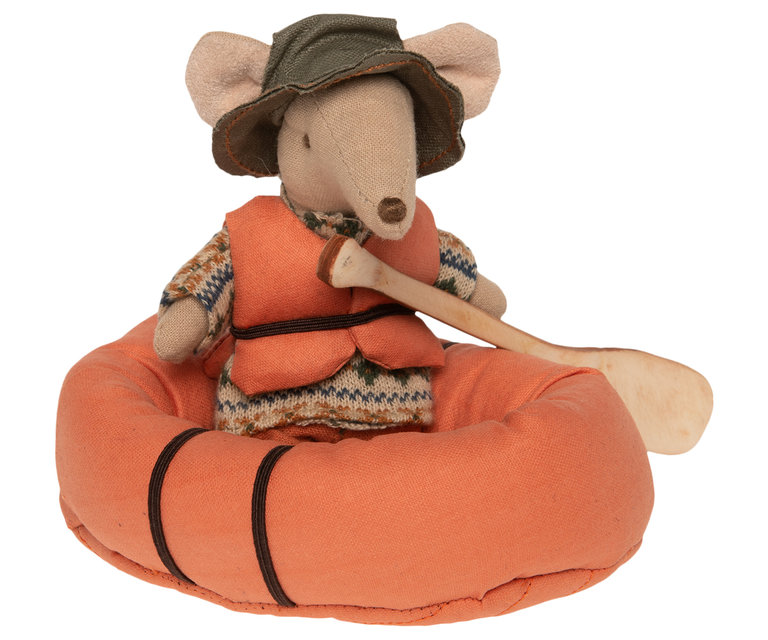 MAILEG RUBBER BOAT,MOUSE