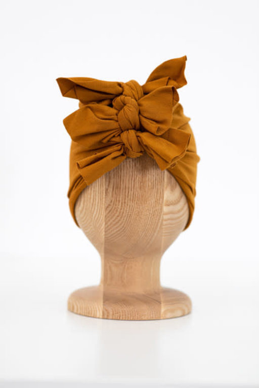 LOOKS BY LUKS TURBAN ORGANIC OCHRE