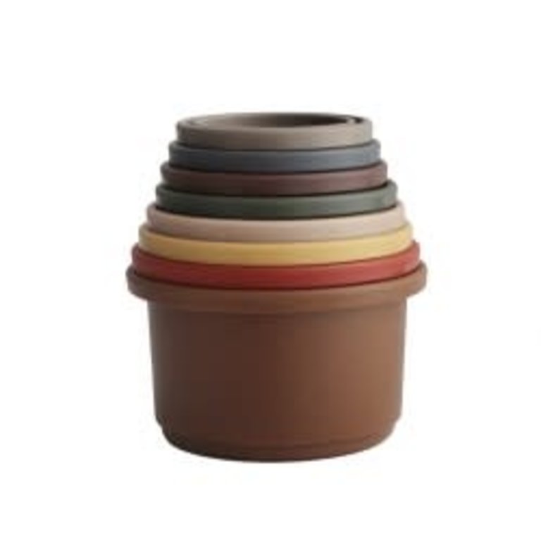 MUSHIE MUSHIE STACKING CUPS - RETRO