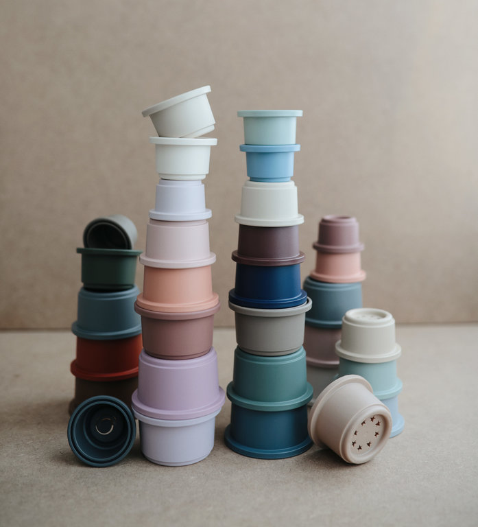 MUSHIE MUSHIE STACKING CUPS - RETRO