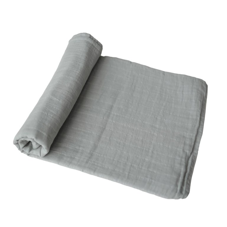 MUSHIE MUSHIE SWADDLE - BELGIAN GREY