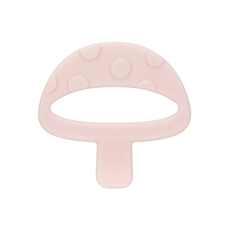 LASSIG LASSIG TEETHER SILICONE GARDEN EXPLORER MUSHROOM