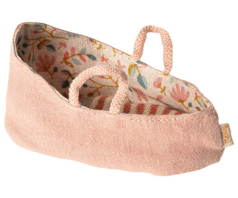 MAILEG MAILEG CARRY COT MY - MISTY ROSE