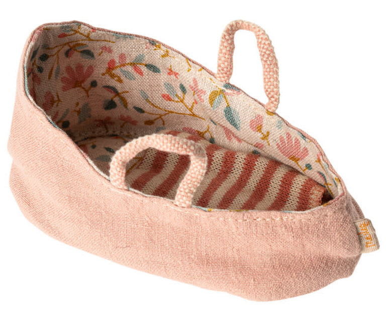 MAILEG MAILEG CARRY COT MY - MISTY ROSE