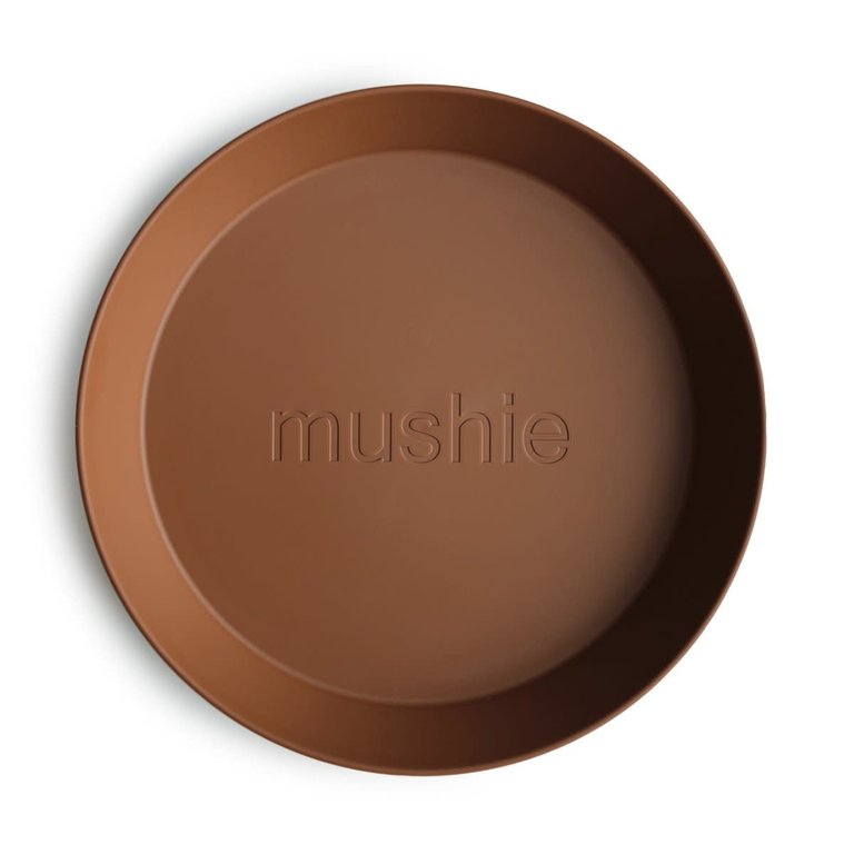 MUSHIE MUSHIE SET VAN 2 BORDJES - CARAMEL