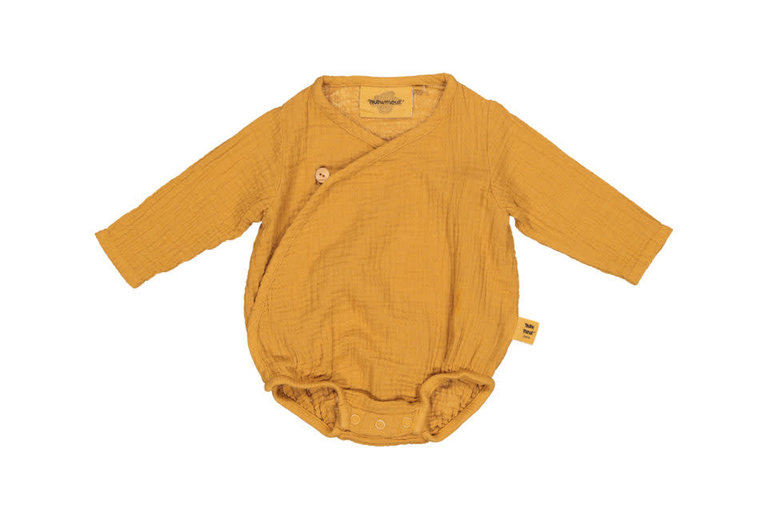 MOUMOUT MOUMOUT FLORA ROMPER - MUSTARD