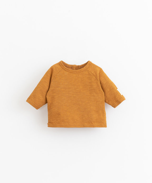 PLAY UP SS21 - PLAY UP FLAME JERSEY LS T-SHIRT - ORANGE